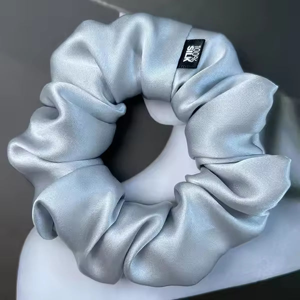 100% Mulberry Silk Oversized Scrunchies, 19 Momme (SB17)