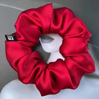 100% Mulberry Silk Oversized Scrunchies, 19 Momme (SB17)