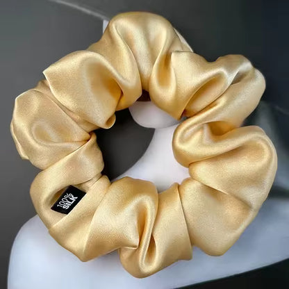 100% Mulberry Silk Oversized Scrunchies, 19 Momme (SB17)