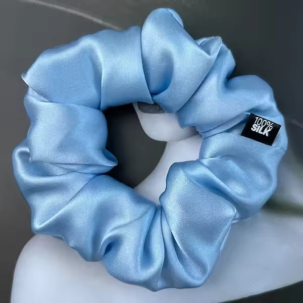 100% Mulberry Silk Oversized Scrunchies, 19 Momme (SB17)