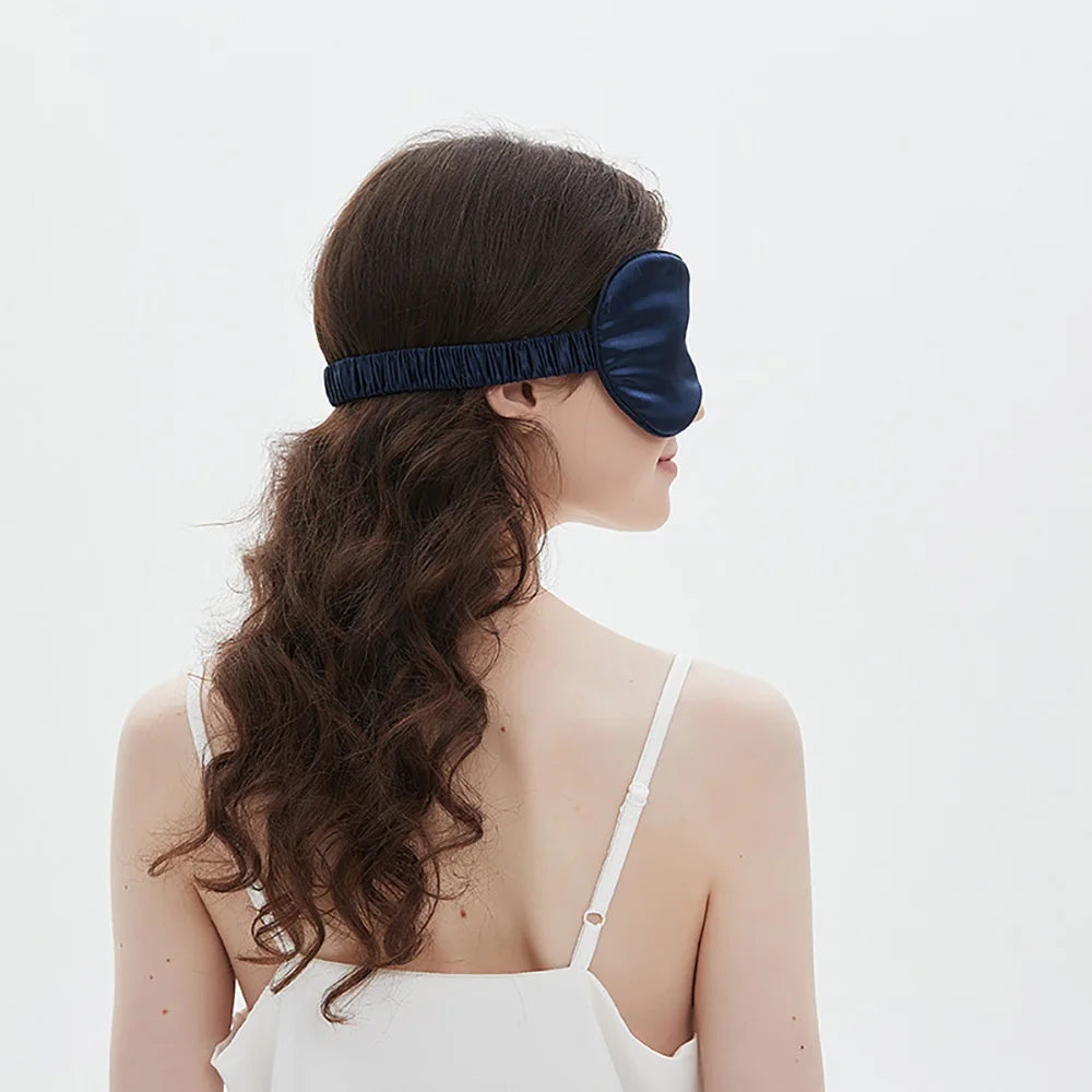 100% Mulberry Silk Blackout Sleep Mask (SB30)