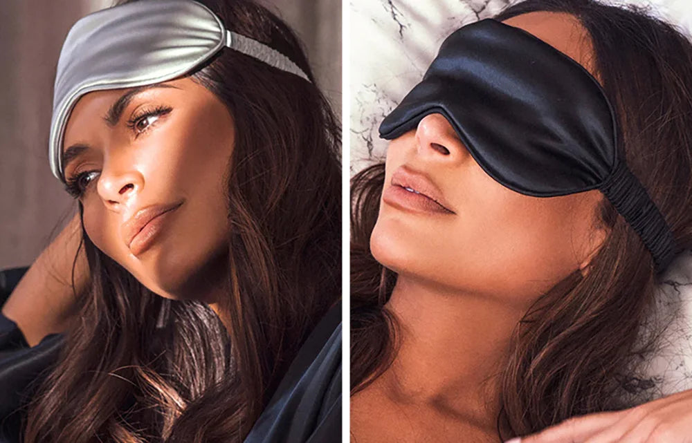 100% Mulberry Silk Blackout Sleep Mask (SB30)