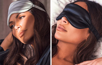 100% Mulberry Silk Blackout Sleep Mask (SB30)