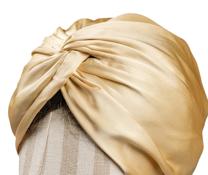 100% Mulberry Silk Twist Sleep Turban for Curls (SB27)