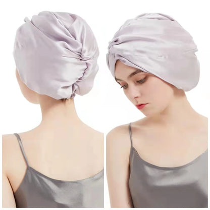 100% Mulberry Silk Twist Sleep Turban for Curls (SB27)