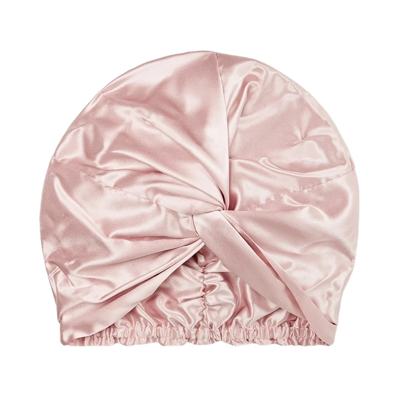 100% Mulberry Silk Twist Sleep Turban for Curls (SB27)