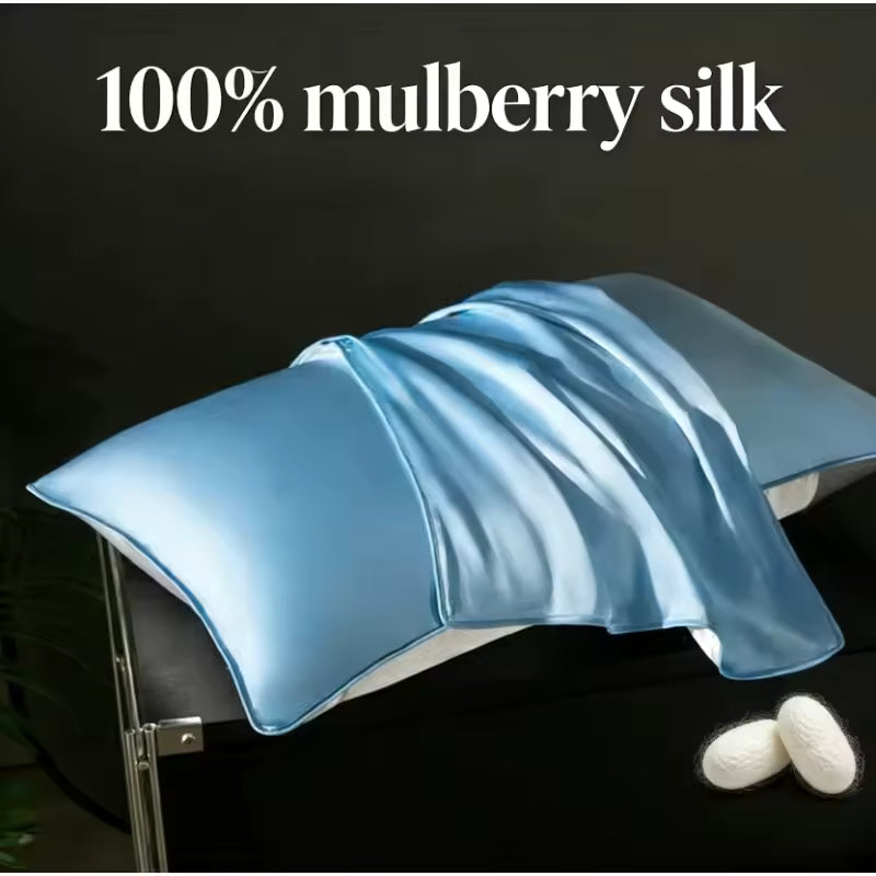 22 Momme 6A Mulberry Silk Pillowcase – Solid & Printed Designs (SB55)