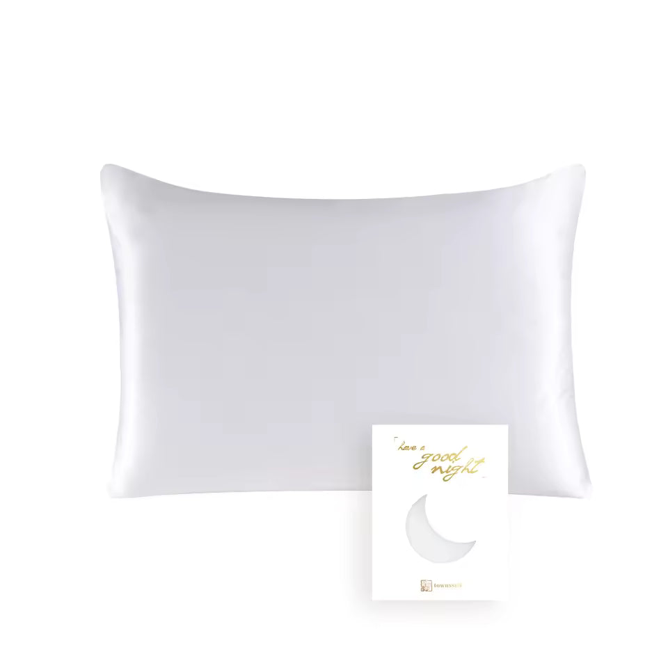 100% Mulberry Silk Pillowcase – 19 Momme OEKO-TEX® Certified Luxury (SB11)
