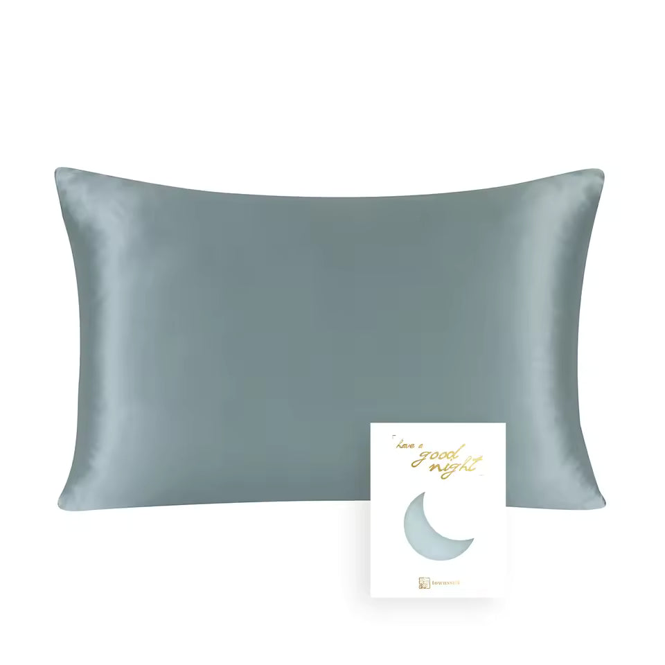 100% Mulberry Silk Pillowcase – 19 Momme OEKO-TEX® Certified Luxury (SB11)