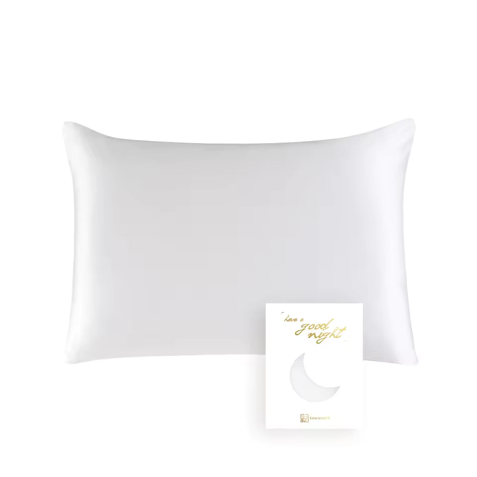 100% Mulberry Silk Pillowcase – 19 Momme OEKO-TEX® Certified Luxury (SB11)