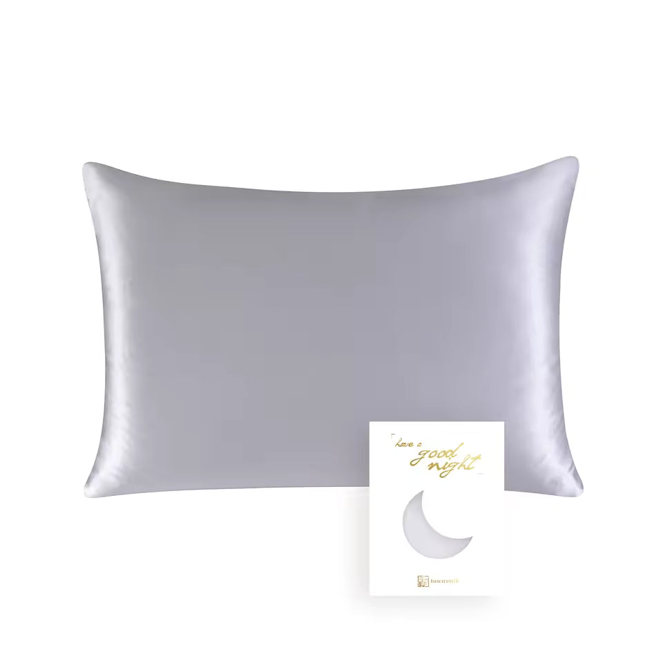 100% Mulberry Silk Pillowcase – 19 Momme OEKO-TEX® Certified Luxury (SB11)