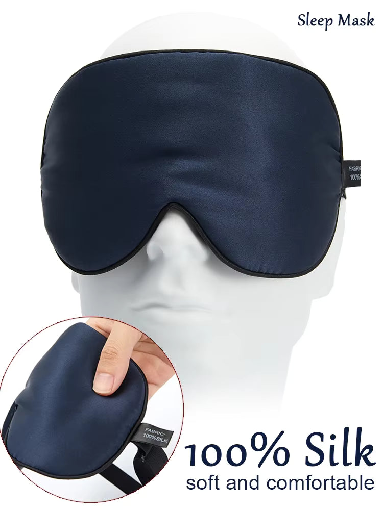 100% Mulberry Silk Ultra-Soft Sleep Mask (SB29)