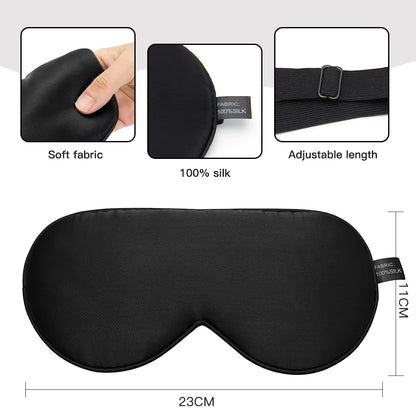 100% Mulberry Silk Ultra-Soft Sleep Mask (SB29)