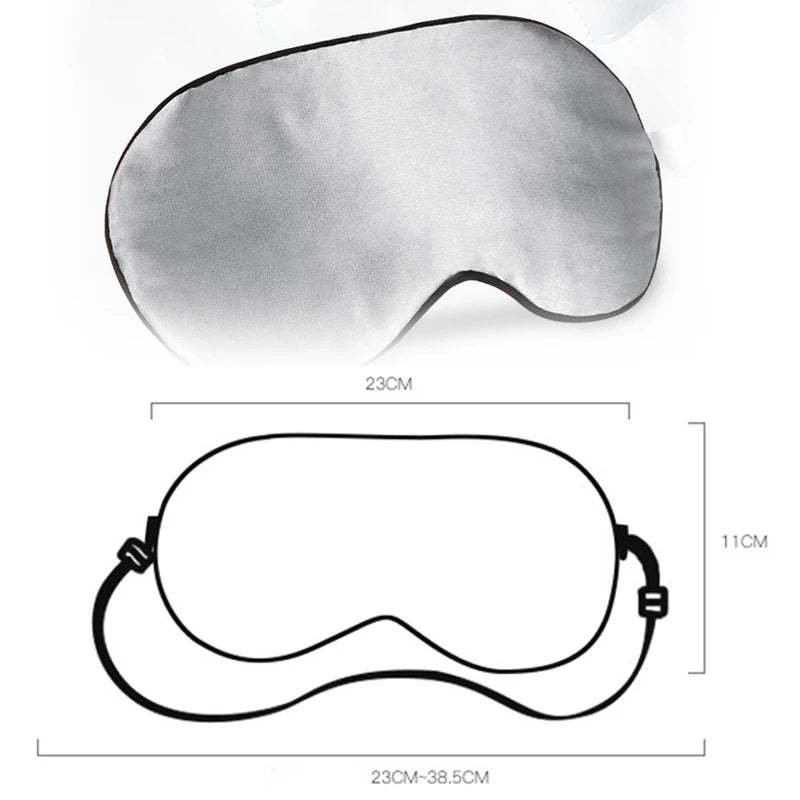 100% Mulberry Silk Ultra-Soft Sleep Mask (SB29)