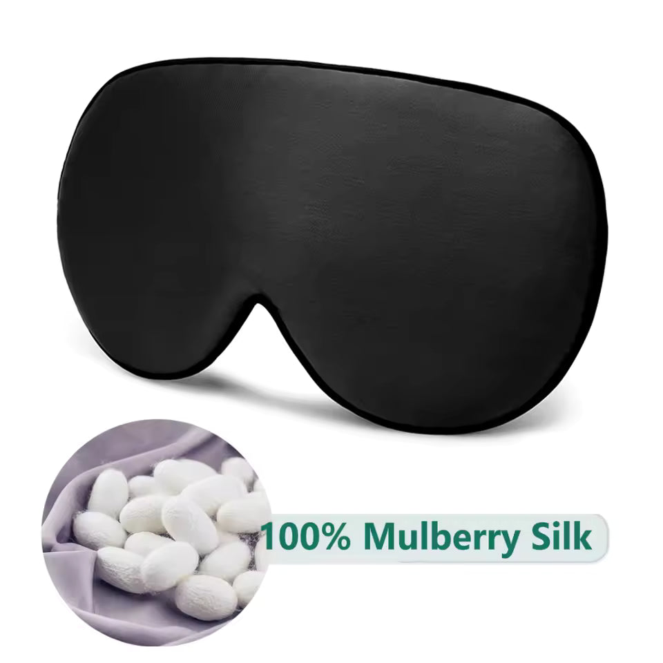 100% Mulberry Silk Ultra-Soft Sleep Mask (SB29)