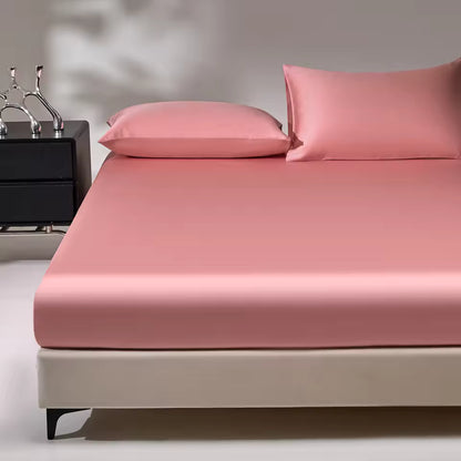 19 Momme Mulberry Silk Fitted Sheet – 25/35cm Deep Pocket (SB46)