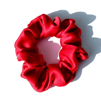 100% Mulberry Silk Classic Scrunchies, 19 Momme (SB16)