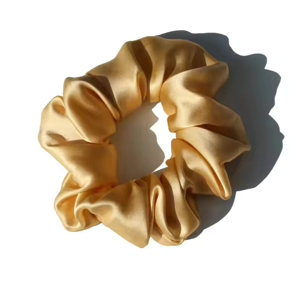 100% Mulberry Silk Classic Scrunchies, 19 Momme (SB16)