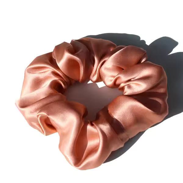 100% Mulberry Silk Classic Scrunchies, 19 Momme (SB16)