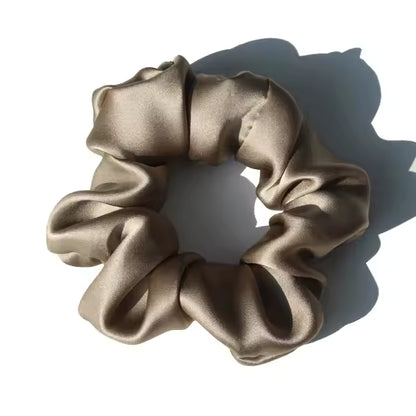 100% Mulberry Silk Classic Scrunchies, 19 Momme (SB16)