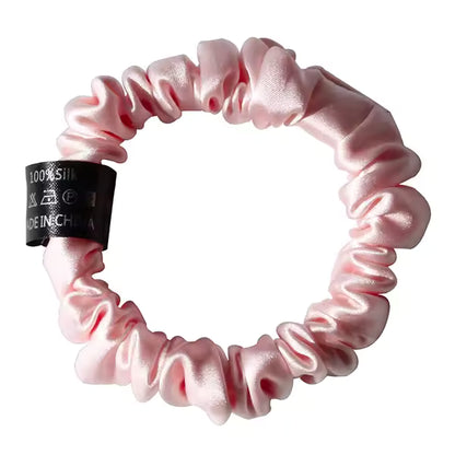 100% Mulberry Silk Slim Scrunchies, 19 Momme (SB18)