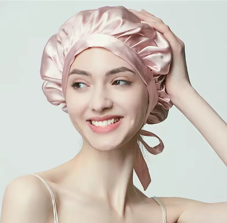 100% Mulberry Silk Signature Sleep Bonnet (SB25)