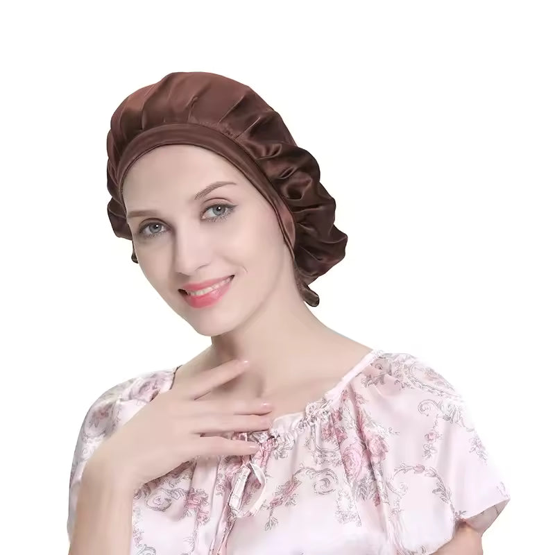 100% Mulberry Silk Signature Sleep Bonnet (SB25)