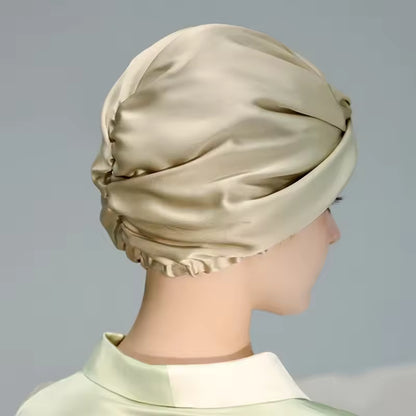 100% Mulberry Silk Protective Sleep Bonnet (SB26)