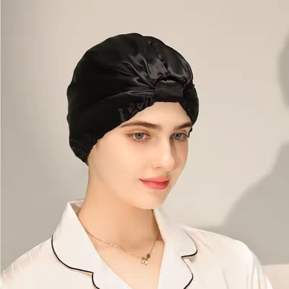 100% Mulberry Silk Protective Sleep Bonnet (SB26)