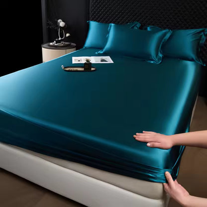 100% Mulberry Silk 3-Piece Bed Sheet Set (SB43)