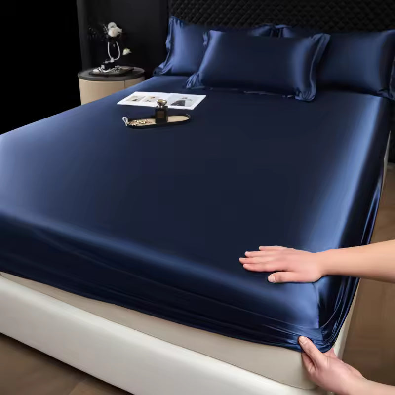 100% Mulberry Silk 3-Piece Bed Sheet Set (SB43)