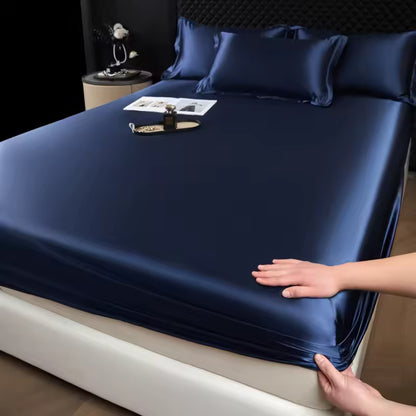 100% Mulberry Silk 3-Piece Bed Sheet Set (SB43)