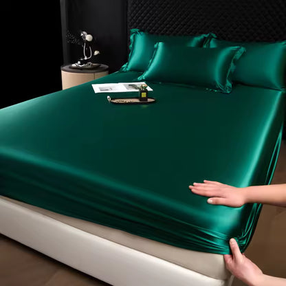 100% Mulberry Silk 3-Piece Bed Sheet Set (SB43)