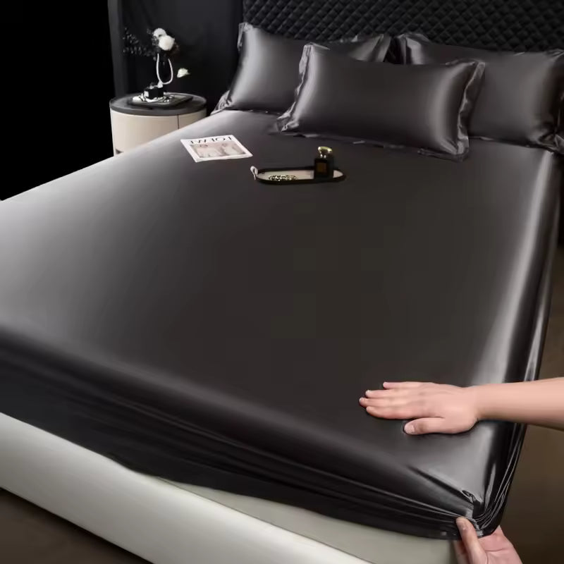 100% Mulberry Silk 3-Piece Bed Sheet Set (SB43)