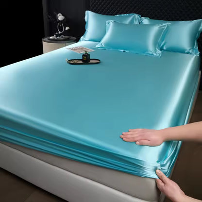 100% Mulberry Silk 3-Piece Bed Sheet Set (SB43)