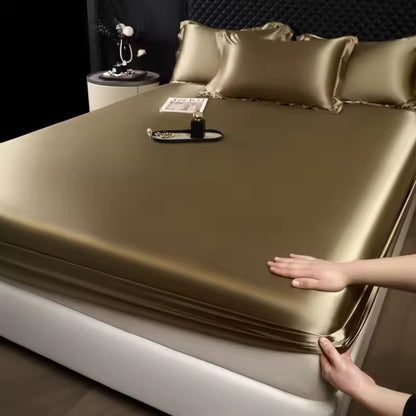 100% Mulberry Silk 3-Piece Bed Sheet Set (SB43)