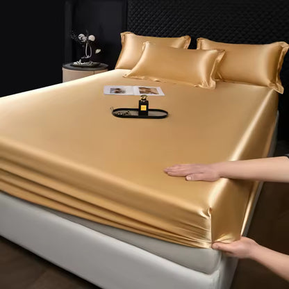 100% Mulberry Silk 3-Piece Bed Sheet Set (SB43)