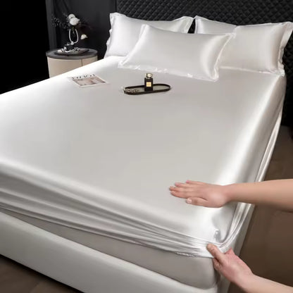 100% Mulberry Silk 3-Piece Bed Sheet Set (SB43)