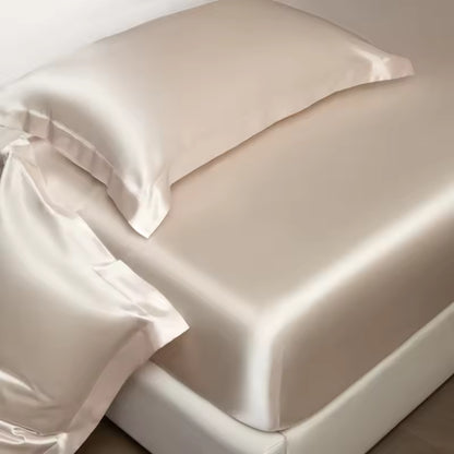 100% Mulberry Silk 3-Piece Bed Sheet Set (SB43)