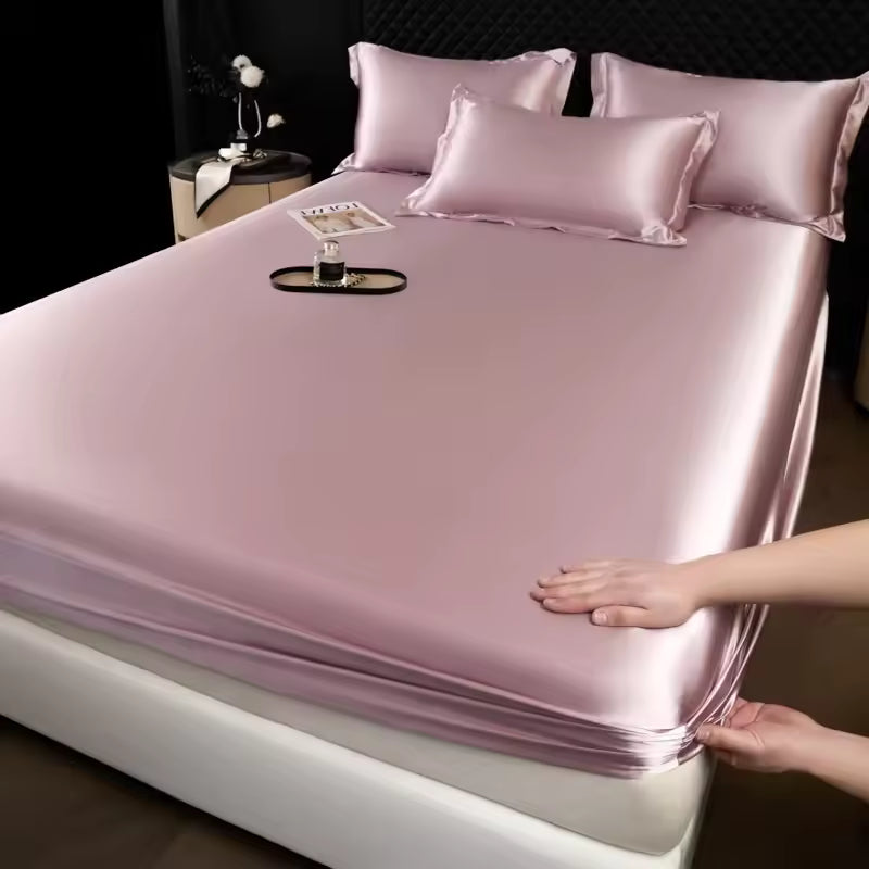 100% Mulberry Silk 3-Piece Bed Sheet Set (SB43)