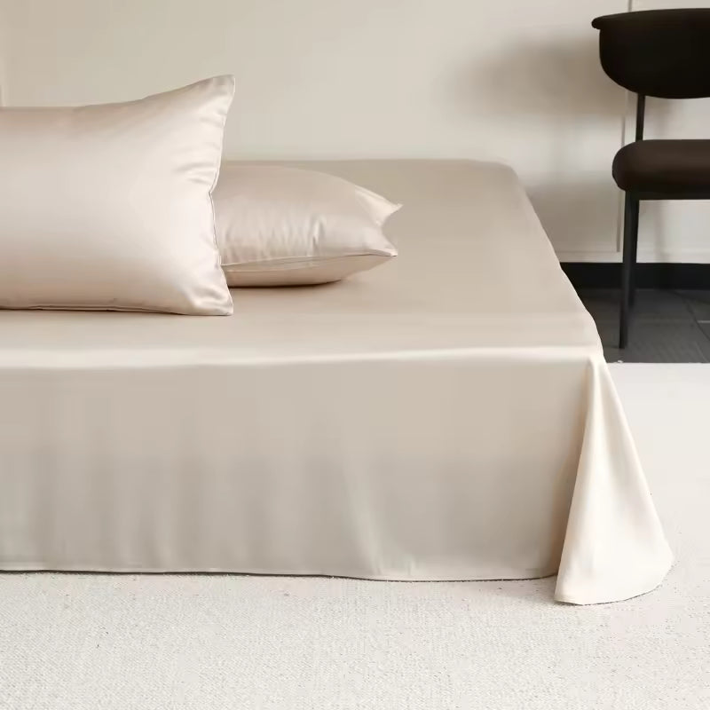 100% Mulberry Silk Luxury Bedding Set, 4-6 Piece (SB44)