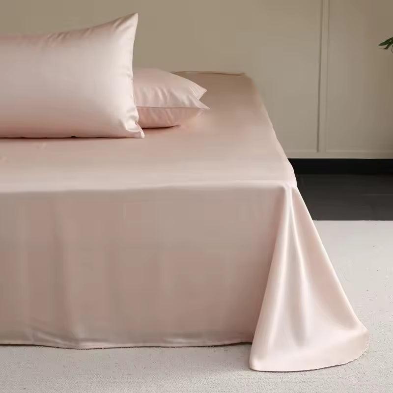 100% Mulberry Silk Luxury Bedding Set, 4-6 Piece (SB44)