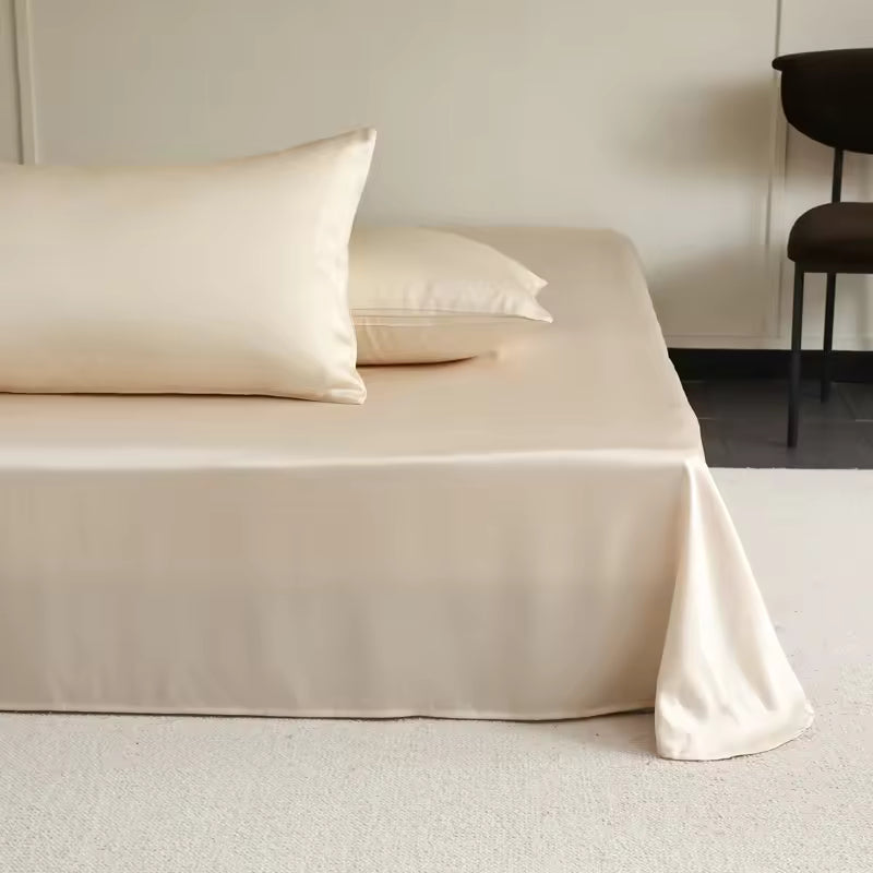 100% Mulberry Silk Luxury Bedding Set, 4-6 Piece (SB44)