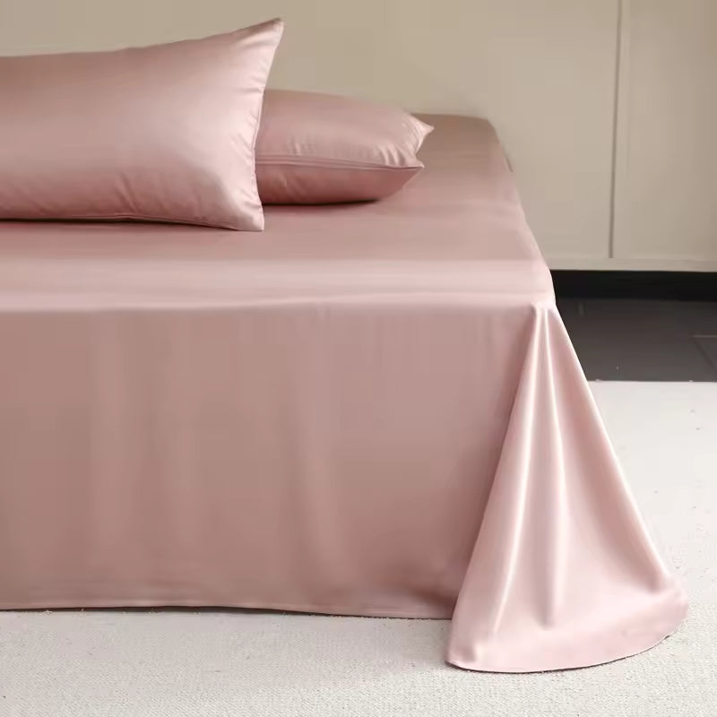 100% Mulberry Silk Luxury Bedding Set, 4-6 Piece (SB44)