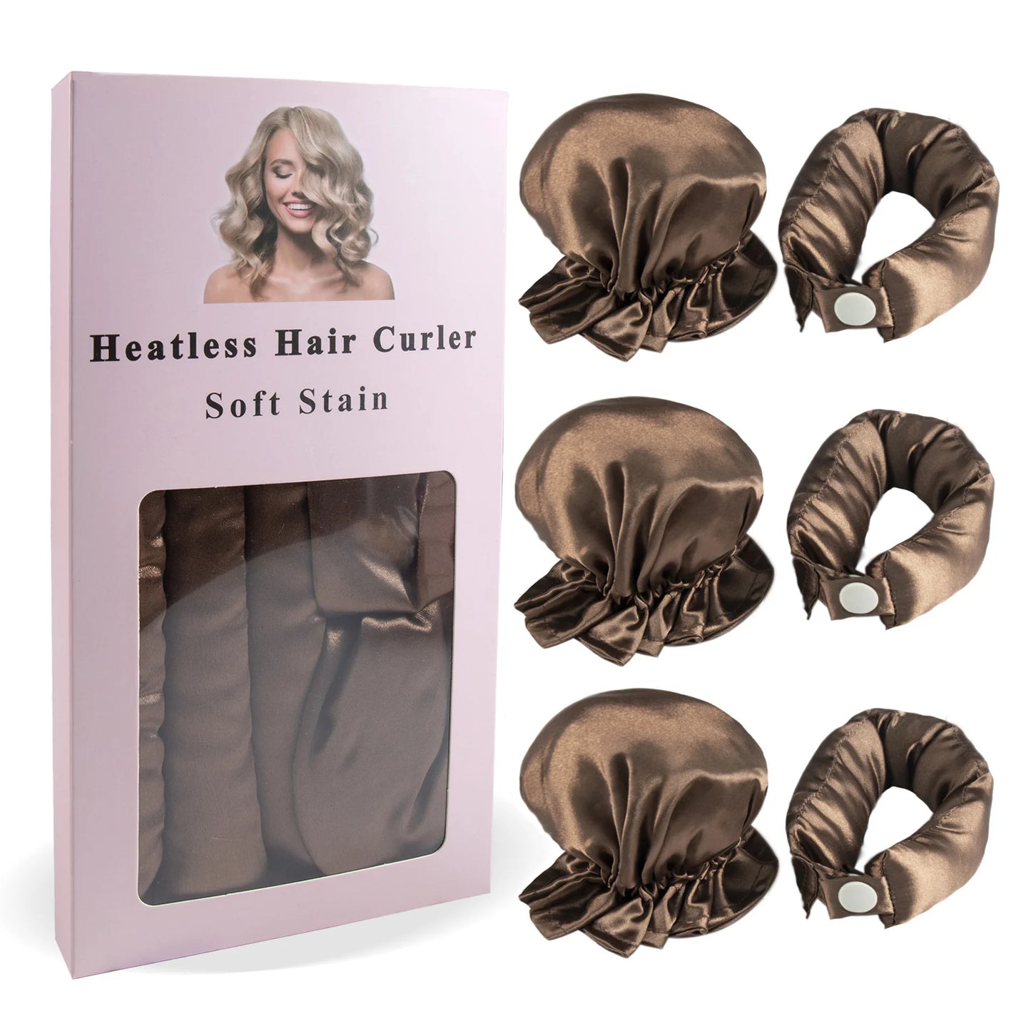 Satin Heatless Curling Set (SB23)