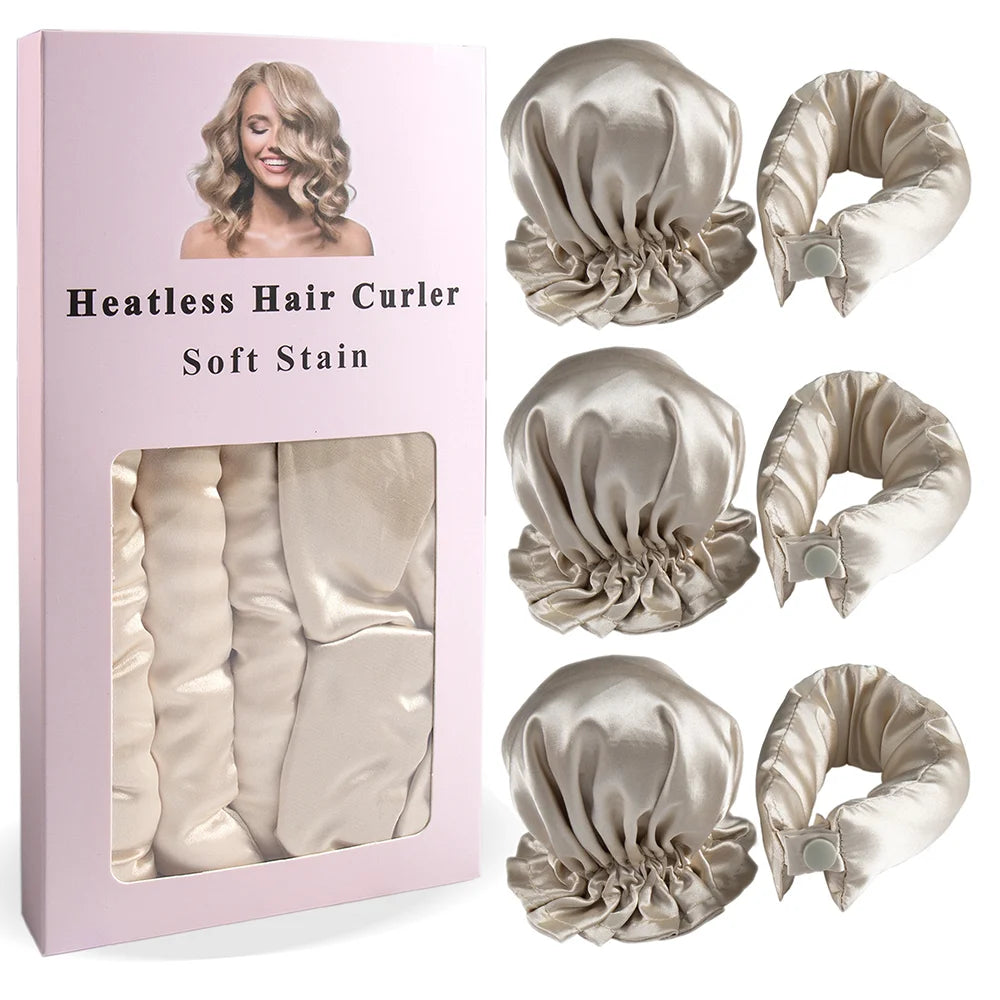 Satin Heatless Curling Set (SB23)