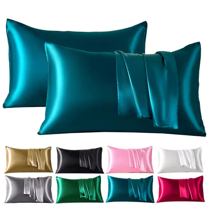 Luxury Satin Pillowcase Set (2 Pack) – Smooth, Breathable & Gentle on Hair and Skin (SB10)