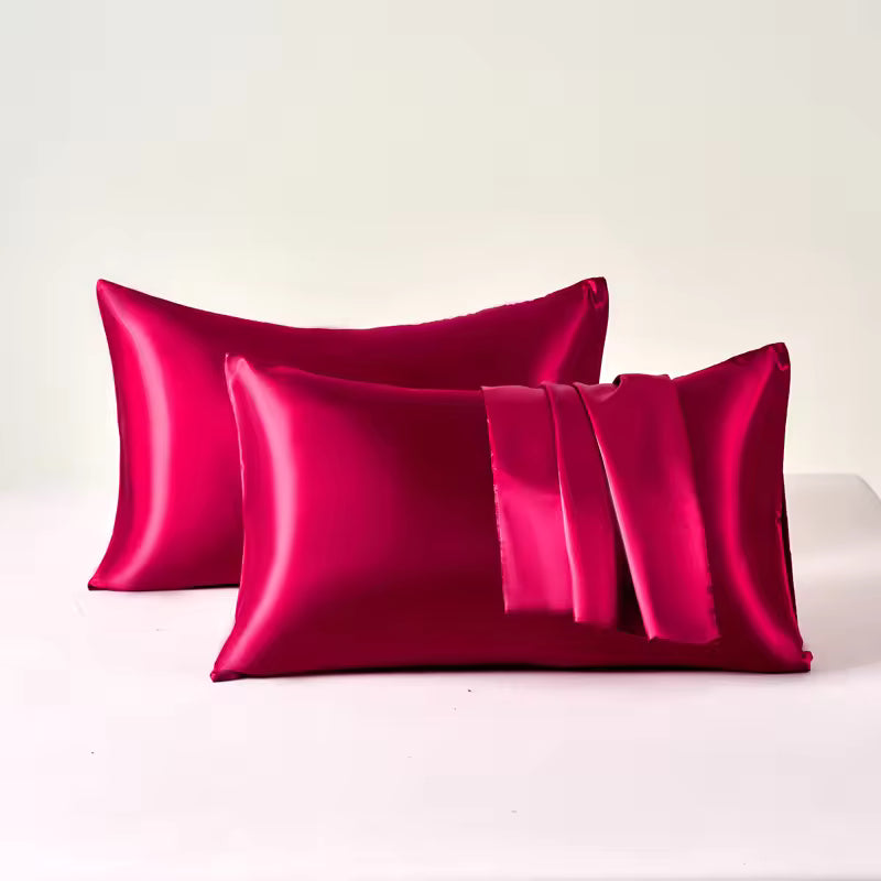 Luxury Satin Pillowcase Set (2 Pack) – Smooth, Breathable & Gentle on Hair and Skin (SB10)