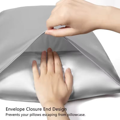 Luxury Satin Pillowcase Set (2 Pack) – Smooth, Breathable & Gentle on Hair and Skin (SB10)