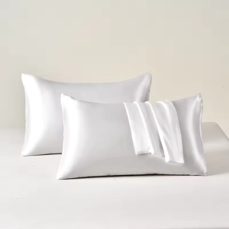 Luxury Satin Pillowcase Set (2 Pack) – Smooth, Breathable & Gentle on Hair and Skin (SB10)